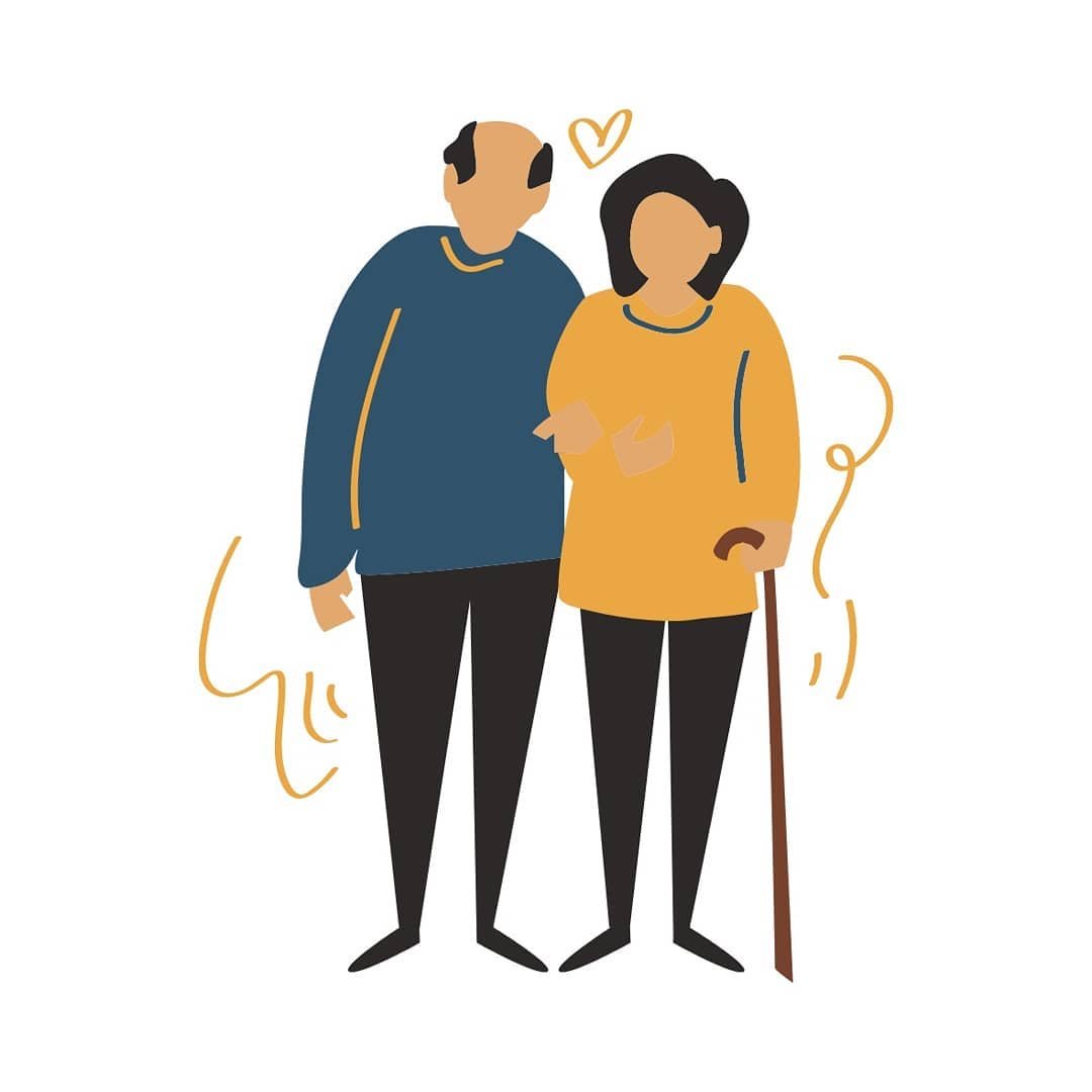 Illustration : deux adultes